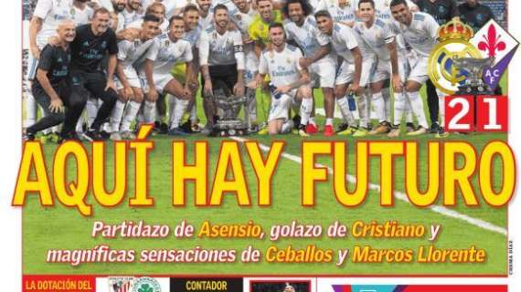 PORTADA - As no tiene dudas: "Aquí hay futuro"