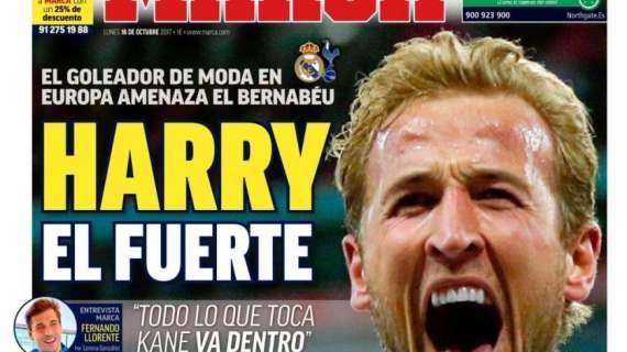 PORTADA - Marca centra su atención en el goleador de moda: "Harry, el fuerte"