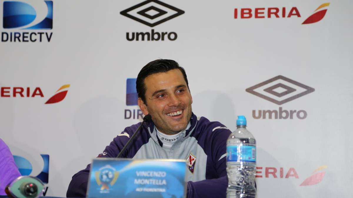 Montella: "Estamos contentos con el resultado y el juego"