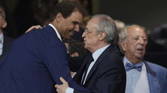 Rafa Nadal y Florentino P&eacute;rez