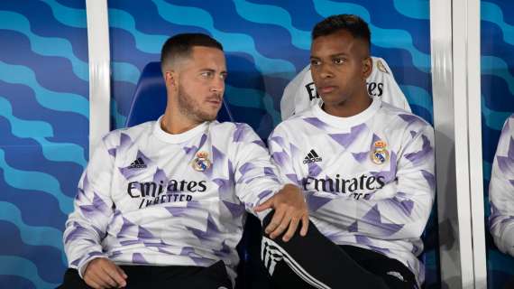 Hazard y Rodrygo, Real Madrid