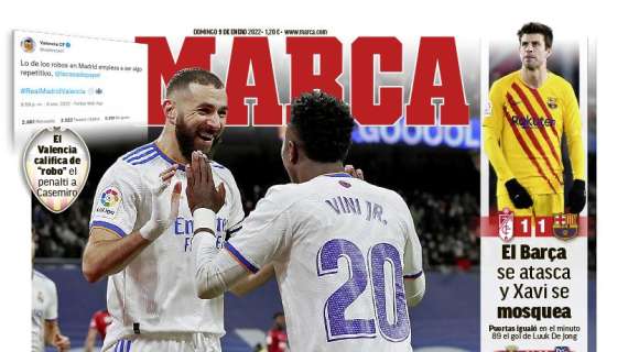 PORTADA | Marca con Vinicius y Benzema: "Se divierten"