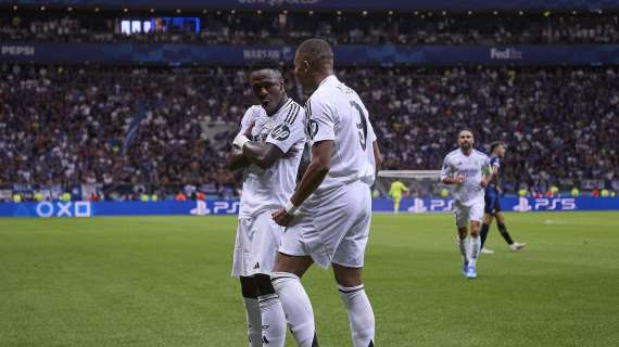 Mbapp&eacute; y Vinicius