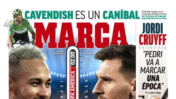 PORTADA | Marca: "Se dispara la temperatura"