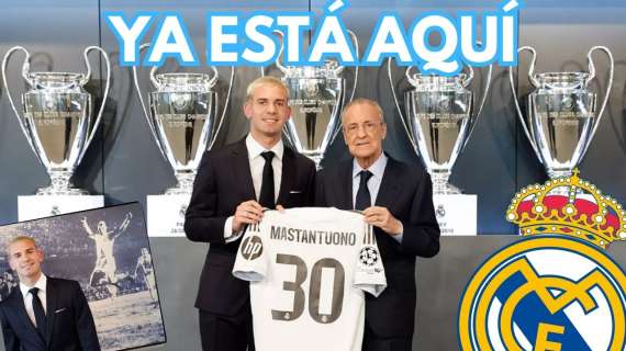 ¡Así jugará Mastantuono en el Real Madrid de Xabi Alonso!