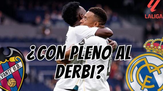 El Real Madrid mantiene claro su objetivo: con pleno al derbi