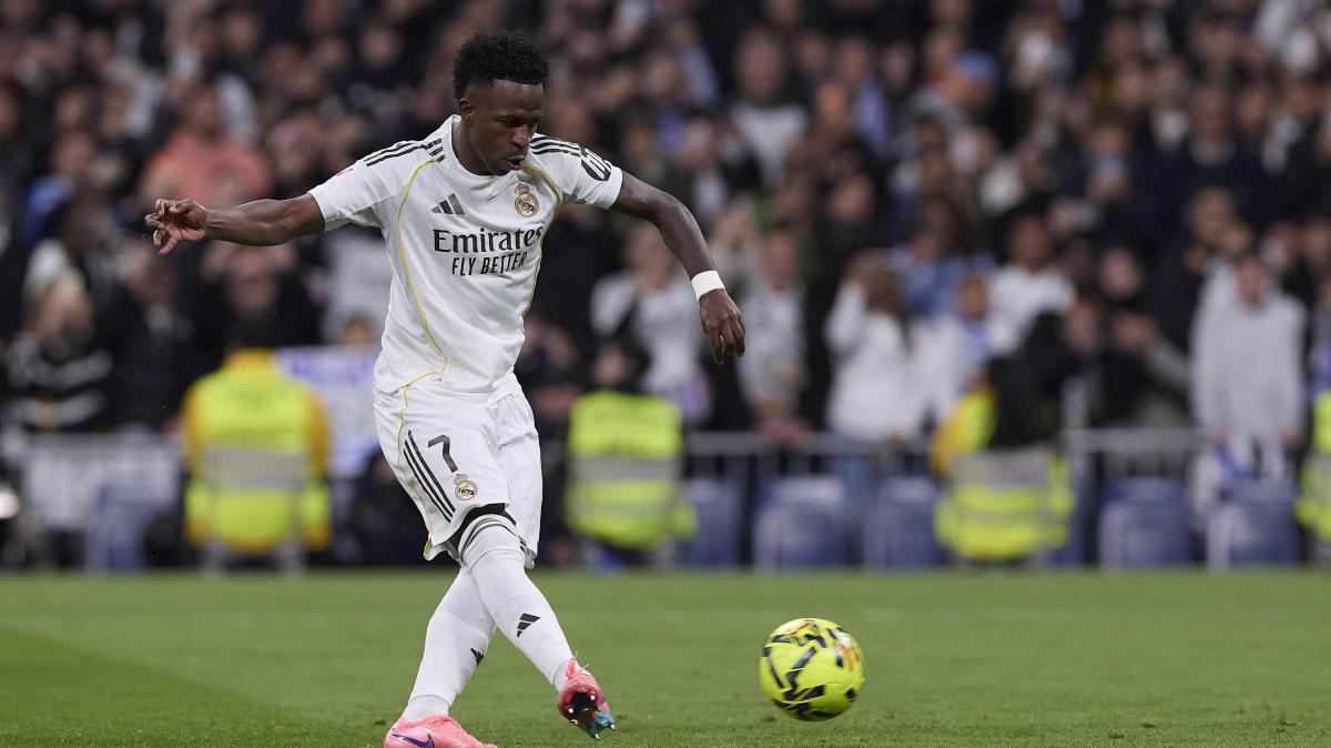 La racha de Vinicius de cara al derbi contra el Atlético de Madrid