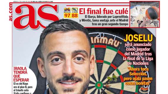 PORTADA | As abre con Joselu: "Cuarto fichaje"