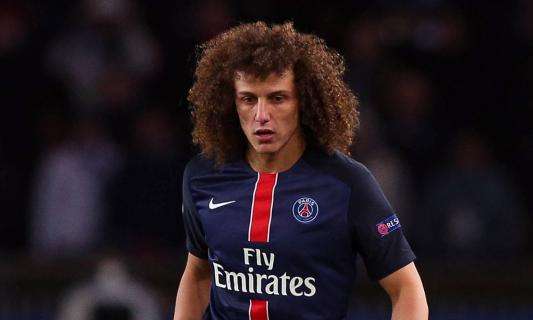  L'Équipe: El futuro de David Luiz en el PSG, en el aire