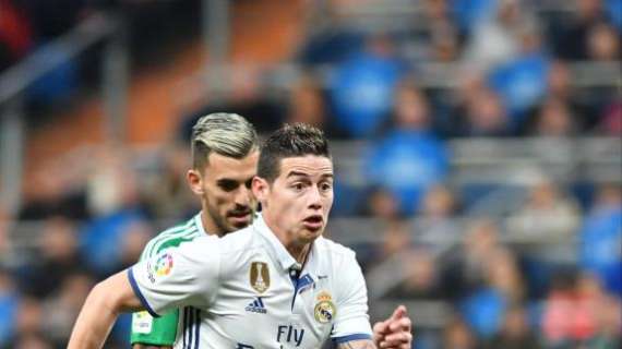 VÍDEO  - El Madrid recuerda uno de los mejores goles de James de blanco: "Detalle de calidad"