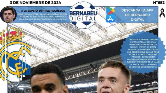 El interés en Musiala y en Wirtz, resultados y previa del Real Madrid... en la PORTADA BD