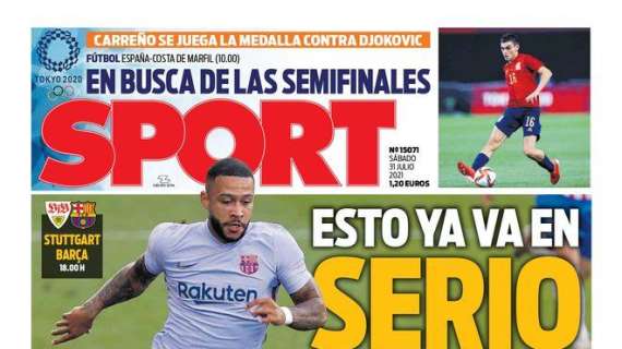 PORTADA | Sport: "Esto va en serio" 