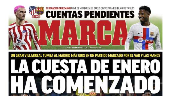 PORTADA | Marca: "La cuesta de enero ha comenzado"