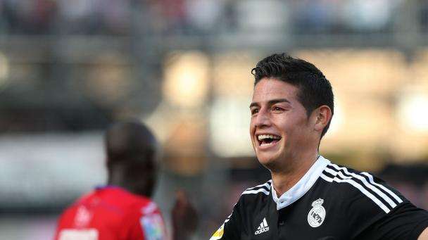 James participará en un seminario sobre fútbol y paz en Colombia
