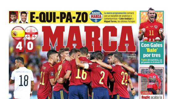 PORTADA | Marca: "Con Gales 'Bale' por tres"