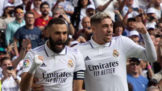 Benzema y Valverde,Real Madrid