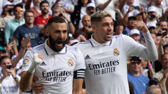 Benzema y Valverde,Real Madrid