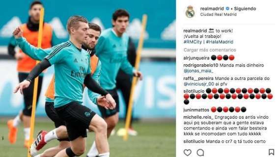 Invasión en las redes sociales del Madrid: exigen más dinero por Vinicius Jr.