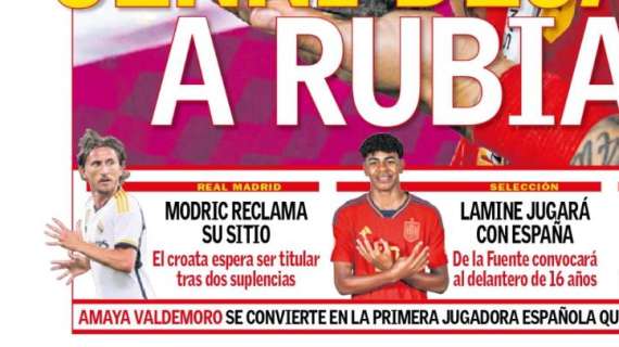 PORTADA | AS: "Modric reclama su sitio"