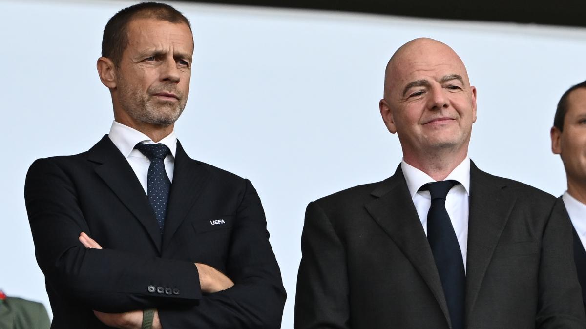 Infantino se rinde a la gestión de Florentino: "El fútbol gana cuando estamos unidos"