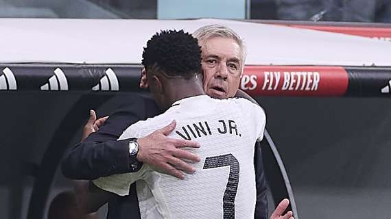 Ancelotti y Vinicius