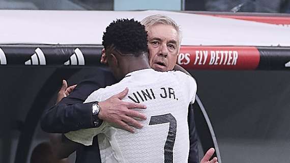 Ancelotti y Vinicius