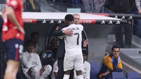 Ancelotti: "¿Amarillas de Vinicius? Es consciente de lo que tiene que hacer"