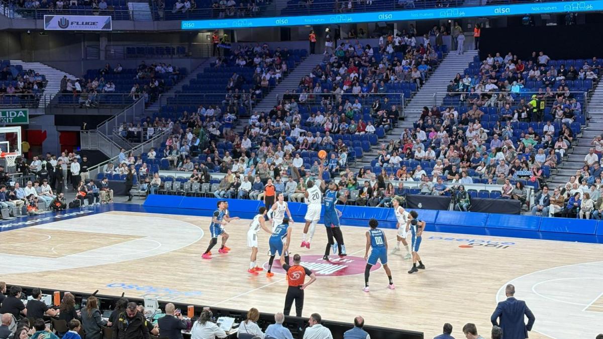 Real Madrid 90-80 San Pablo Burgos: victoria sufrida en el Movistar Arena