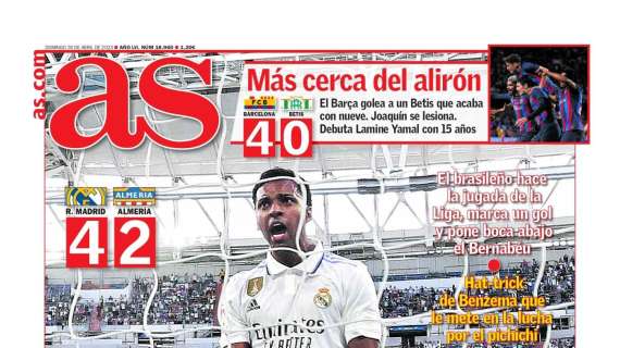 PORTADA | AS: "Rodrygo maravilla"