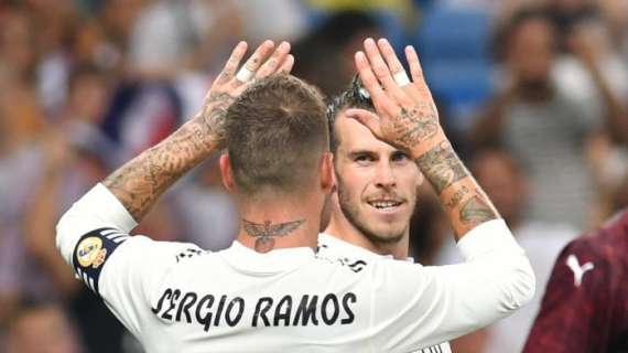 Bale, aunque tarde, también felicita a Ramos: "¡El Capitán!"