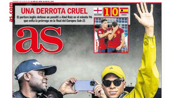 PORTADA | AS: "Mbappé, alta tensión"