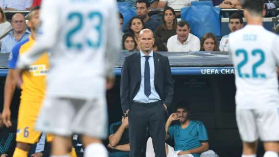 ¿Por qué iba a enfadarse Zidane? No hay día para estar más feliz