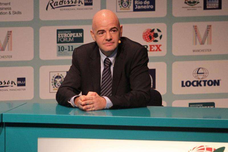 Infantino: "¿Madrid y Atlético? No hay posibilidad de que la FIFA conceda indultos"