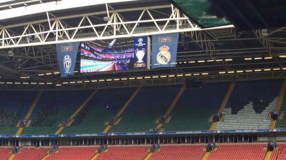 FOTO BD - ¡Bernábeu Digital ya está en Cardiff! Primeras imágenes del Millennium Stadium