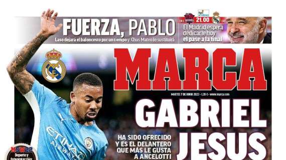 PORTADA | Marca: "Gabriel Jesus cuesta 50 kilos"
