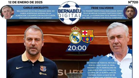 La final de la Supercopa de España, protagonista en Bernabéu Digital