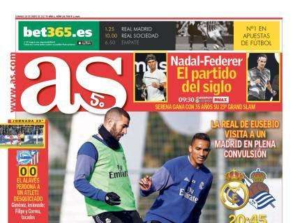 PORTADA - As: "Benzema y Danilo, bajo la lupa"