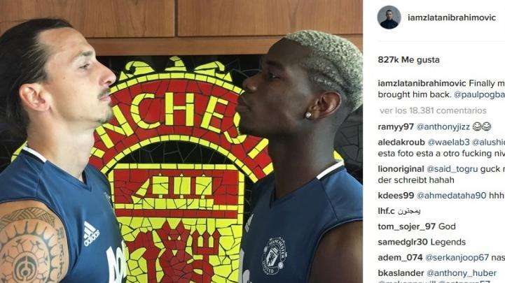 The Sun: Ibrahimovic amenazó a Raiola por Pogba