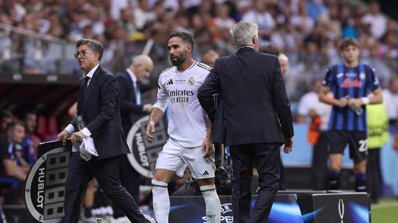 Carvajal y Ancelotti