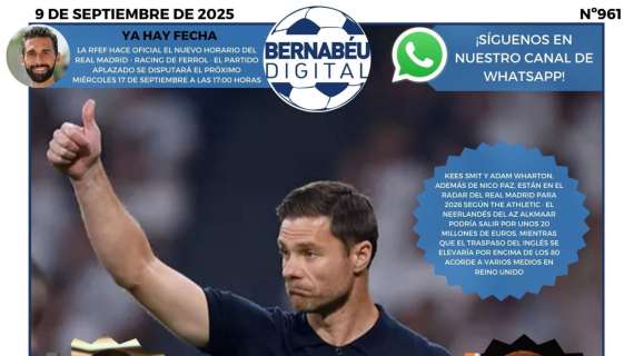 Adam Wharton y Kees Smit, protagonistas en la portada de Bernabéu Digital