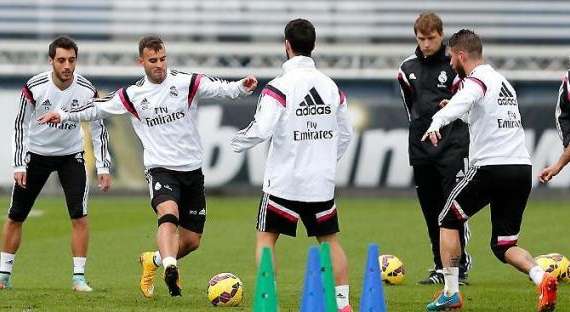 Informe del entrenamiento: última sesión antes del partido contra el Valencia