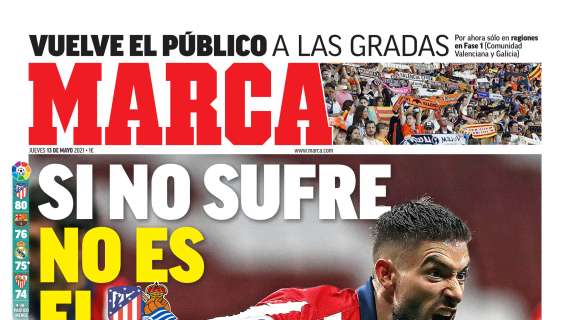 PORTADA | Marca: "No va más para el Madrid"