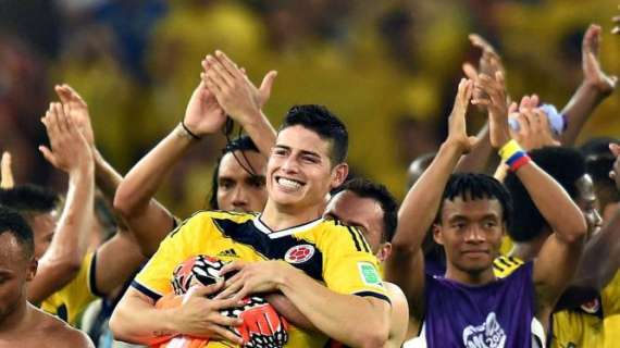 ¡Malas noticias para Colombia! James no estará disponible para el partido de octavos del Mundial