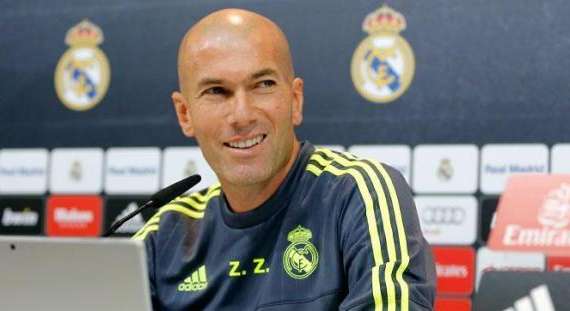 Zidane en rueda de prensa: "¿La roja? Pierdo un jugador y no estoy contento"