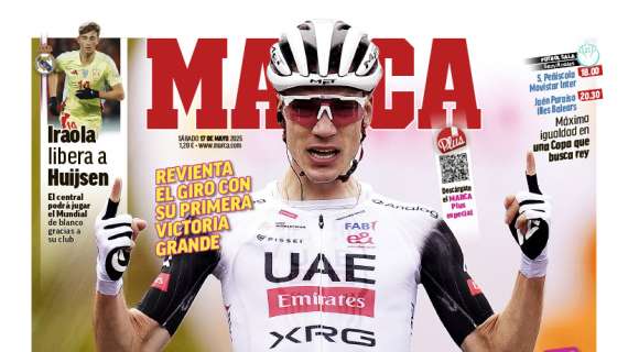 Marca destaca a Huijsen como nuevo fichaje del Real Madrid en su portada