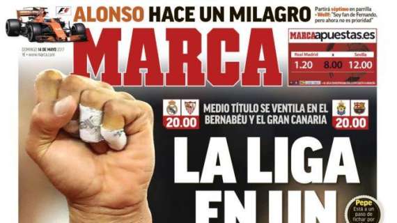 PORTADA - MARCA: "La Liga en un puño"