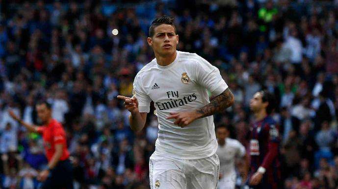 Okdiario: James, objetivo convencer a Zidane hasta en los entrenamientos