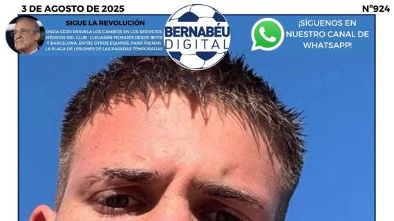 Franco Mastantuono, protagonista en la portada de Bernabéu Digital