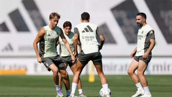 Tres ausencias en el entrenamiento del Real Madrid: hay noticia