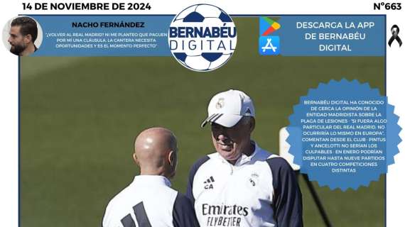 La info BD sobre el Real Madrid y las lesiones, el resultado de la Champions League...